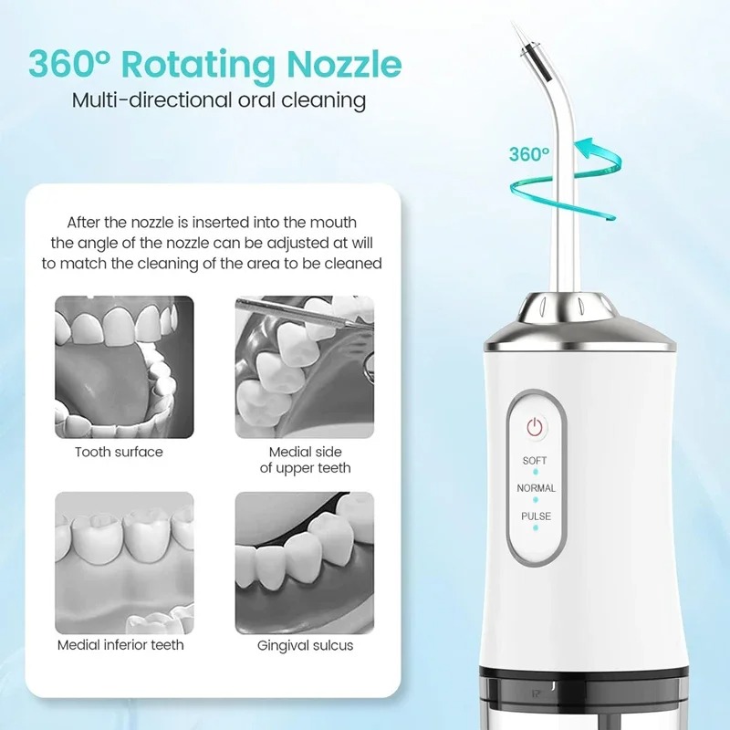 Professional Flossing Portable - Water Flosser Cordless reseña y precio